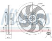 Ventilátor chladenia motora NISSENS 85733