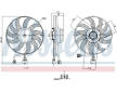 Ventilátor chladenia motora NISSENS 85762