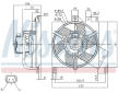 Větrák, chlazení motoru NISSENS 85765