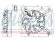 Větrák, chlazení motoru NISSENS 85894