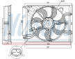 Větrák, chlazení motoru NISSENS 85948