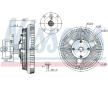 Spojka, větrák chladiče NISSENS 86025