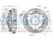Spojka, větrák chladiče NISSENS 86072