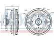 Spojka, větrák chladiče NISSENS 86076