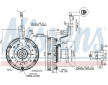 Spojka, větrák chladiče NISSENS 86079