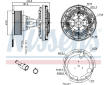 Spojka, větrák chladiče NISSENS 86082