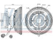 Spojka ventilátora chladenia NISSENS 86150