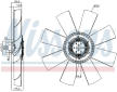 Spojka, větrák chladiče NISSENS 86161
