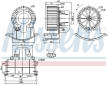 vnitřní ventilátor NISSENS 87033