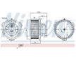 vnitřní ventilátor NISSENS 87650