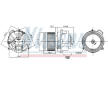 vnitřní ventilátor NISSENS 87673