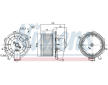 vnitřní ventilátor NISSENS 87675