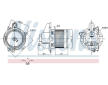 vnitřní ventilátor NISSENS 87846