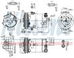 Kompresor, klimatizace NISSENS 890057