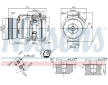 Kompresor, klimatizace NISSENS 890066