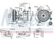 Kompresor, klimatizace NISSENS 890159