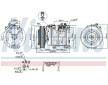 Kompresor, klimatizace NISSENS 890166