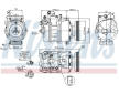 Kompresor, klimatizace NISSENS 89023