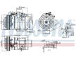 Kompresor, klimatizace NISSENS 890371