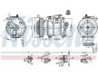 Kompresor, klimatizace NISSENS 890904