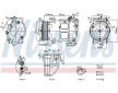 Kompresor, klimatizace NISSENS 891094