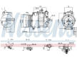 Kompresor, klimatizace NISSENS 891346
