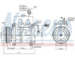 Kompresor, klimatizace NISSENS 89147