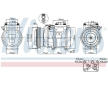 Kompresor, klimatizace NISSENS 89154