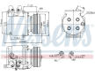 Kompresor, klimatizace NISSENS 89226