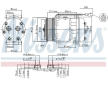 Kompresor, klimatizace NISSENS 89416