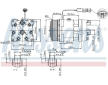 Kompresor, klimatizace NISSENS 89459