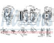 Kompresor, klimatizace NISSENS 89528