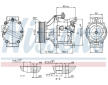 Kompresor, klimatizace NISSENS 89530