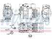 Kompresor, klimatizace NISSENS 89574