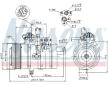 Kompresor, klimatizace NISSENS 89607