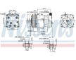 Kompresor, klimatizace NISSENS 89813