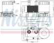Olejový chladič, motorový olej NISSENS 90706