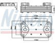 Olejový chladič, motorový olej NISSENS 90889