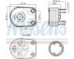 Olejový chladič, motorový olej NISSENS 90898