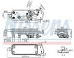 Chladič oleje, automatická převodovka NISSENS 90988