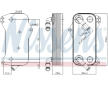 Chladič oleje, automatická převodovka NISSENS 91156