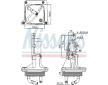 Olejový chladič, motorový olej NISSENS 91375