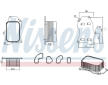 Olejový chladič, motorový olej NISSENS 91562