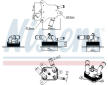 Chladič oleje, automatická převodovka NISSENS 91567