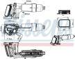 Olejový chladič, motorový olej NISSENS 91659
