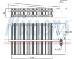 Výparník, klimatizace NISSENS 92300
