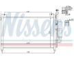 Kondenzátor, klimatizace NISSENS 940033