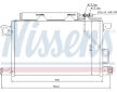 Kondenzátor, klimatizace NISSENS 940100