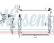 Kondenzátor, klimatizace NISSENS 940406