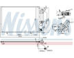 Kondenzátor, klimatizace NISSENS 940531